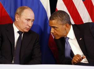 U.S. President Barack Obama meets with Russian President Putin in Los Cabos